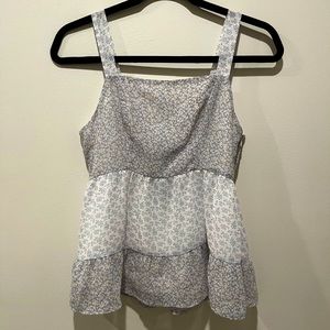 NWT Floral Summer Tanktop